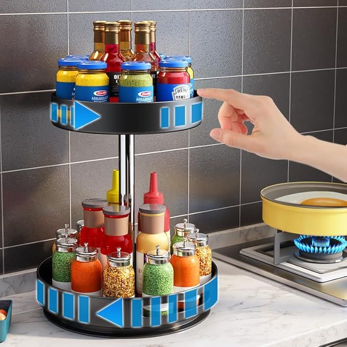 Multi Tier Kitchen Shelf Organizer