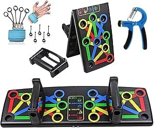 Muscle Targeting Push-Up Board System