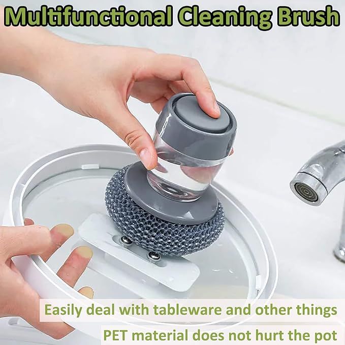 Pot Scrubber Soap Handle