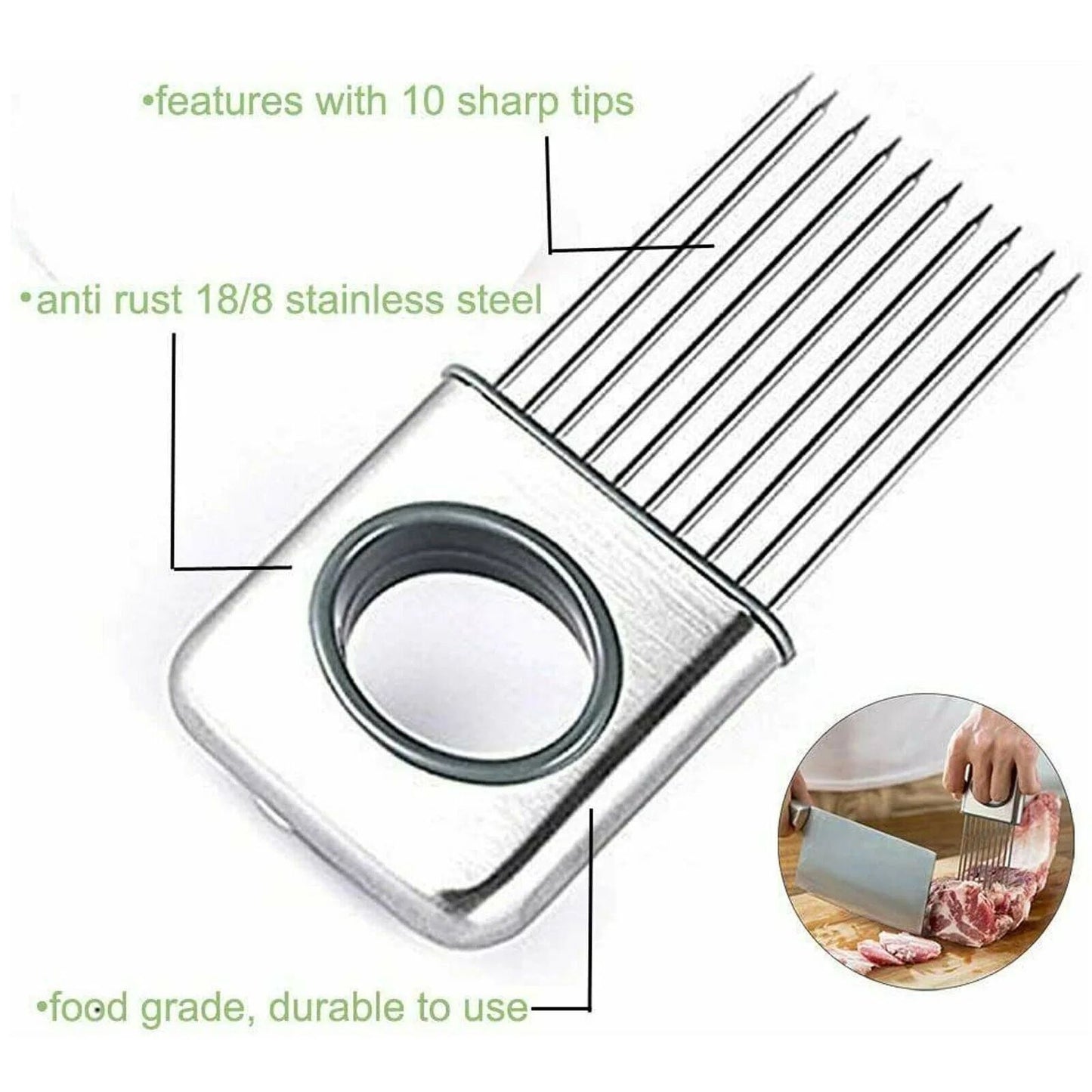 Stainless Steel Onion Slicer Tool