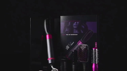 5 in 1 Ceramic Hot Air Brush Set