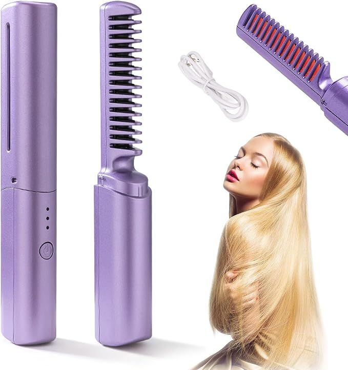 Image Anti Frizz Ionic Straightening Brush