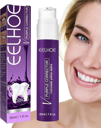 Color Correcting Toothpaste for Yellow Teeth