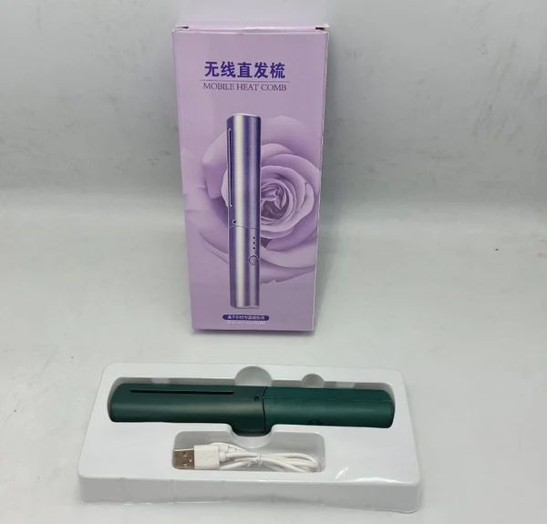 Cordless Straightener Comb for All Hair Types