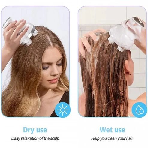 Electric Head Massager Top View