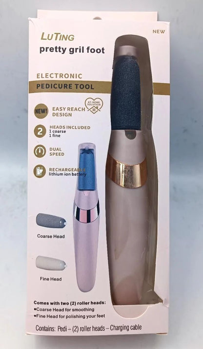 Electric Pedicure Foot File Device