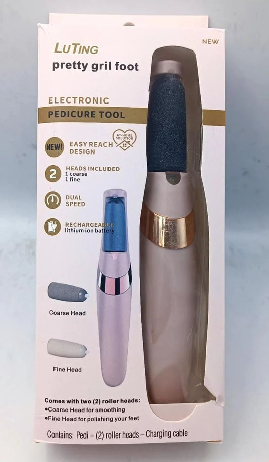 Electric Pedicure Foot File Device