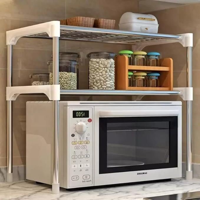 Kitchen Shelf with Free Hooks