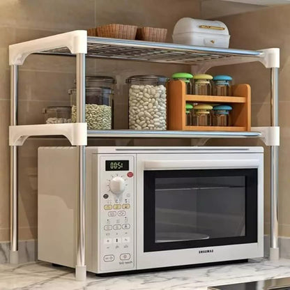 Kitchen Shelf with Free Hooks