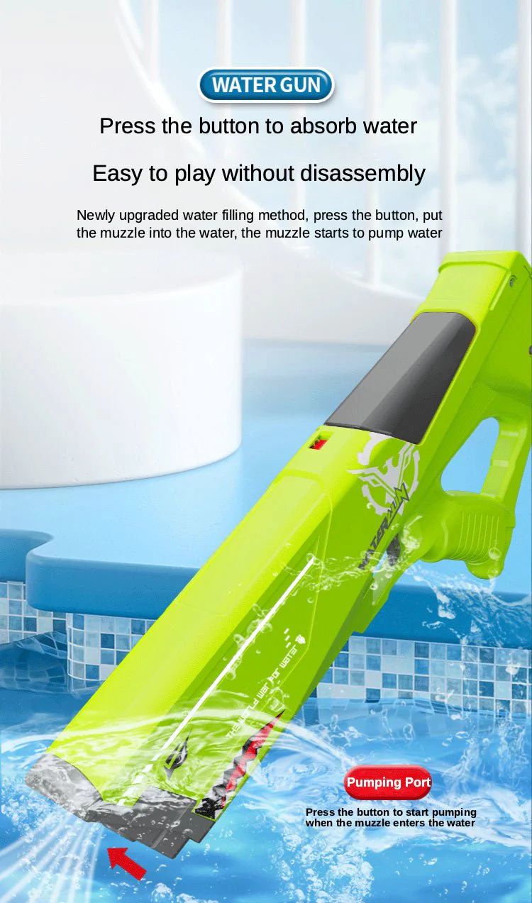 Long Range Electric Water Gun
