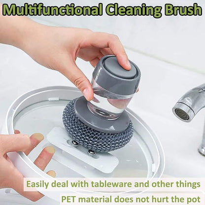 Pot Scrubber Soap Handle