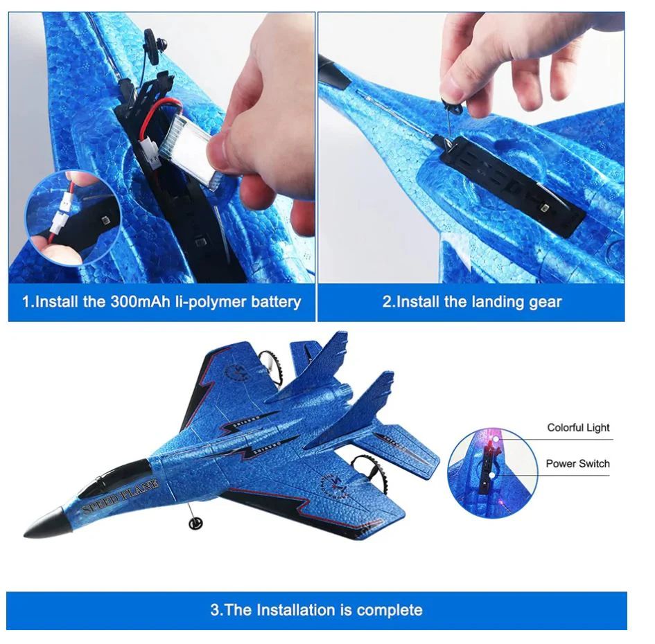 Rechargeable Remote Control Plane