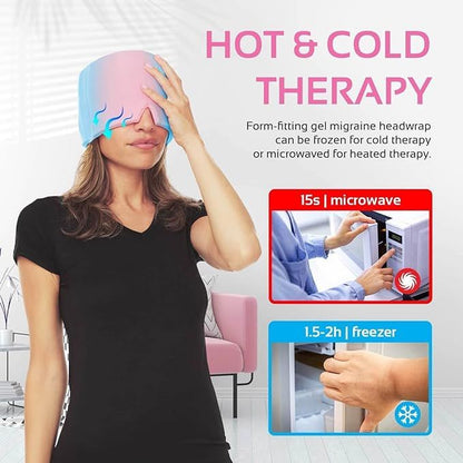 Reusable Gel Cap for Headache Relief