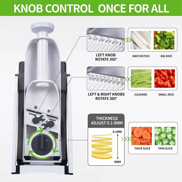 Safe BPA Free Vegetable Slicer