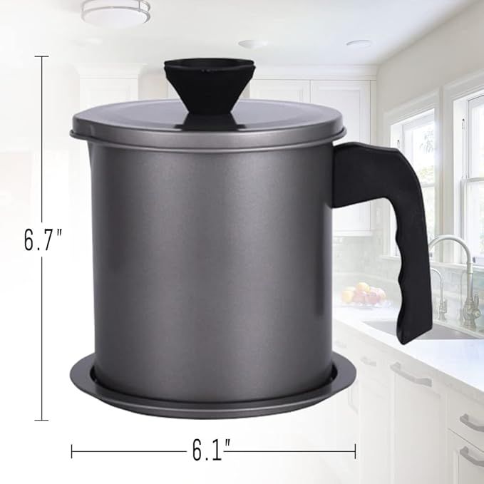 Stainless Oil Container with Tray
