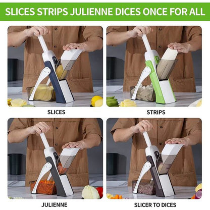 Vegetable Cutter with Thickness Control