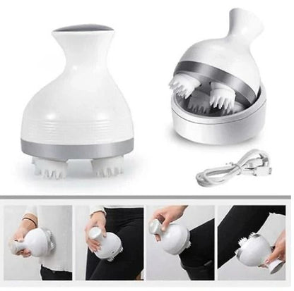 Wireless Scalp Massager with Base